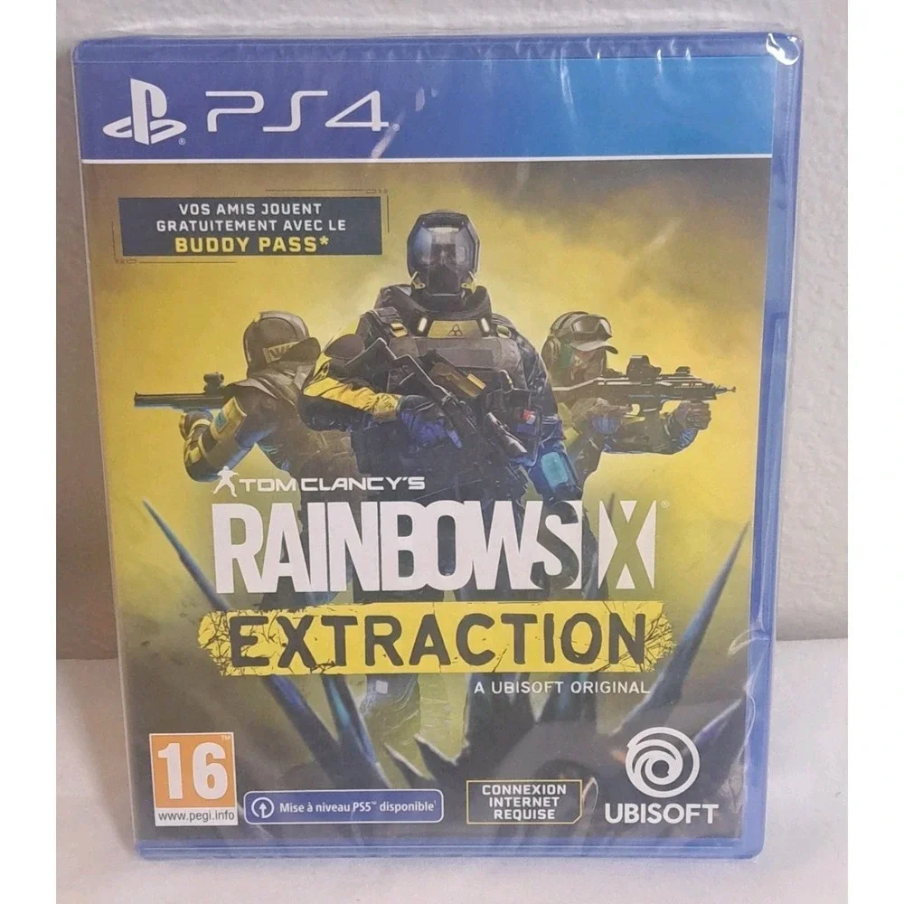 Tom Clancy's Rainbow Six Extraction PS4 Brand New Sealed Ubisoft Game